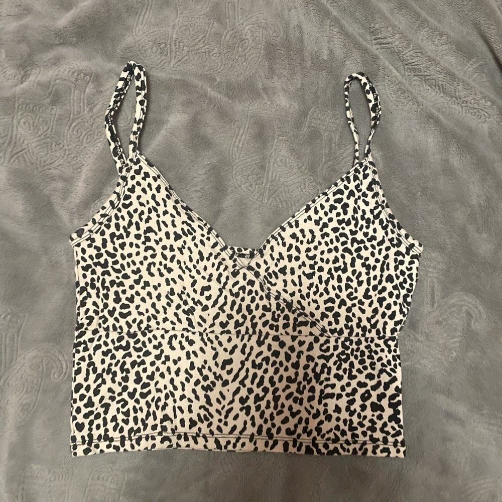 Cheetah crop top
